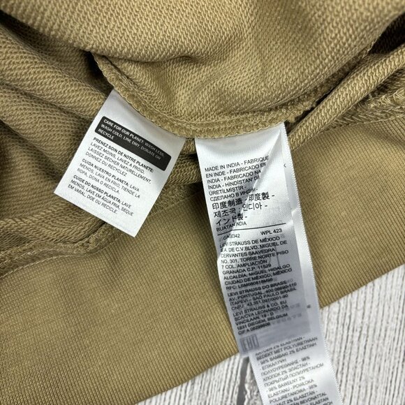 Levis Mens Hoodie XXL Relaxed Fit Tan Sweatshirt NWT. - Picture 11 of 14